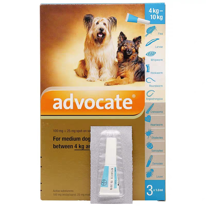 Avocate (For medium dog weight between 4kg and 10kg)