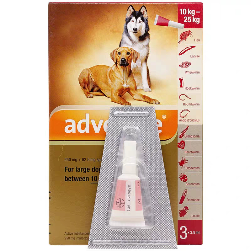 Advocate (For large dog weight between 10kg and 25kg)